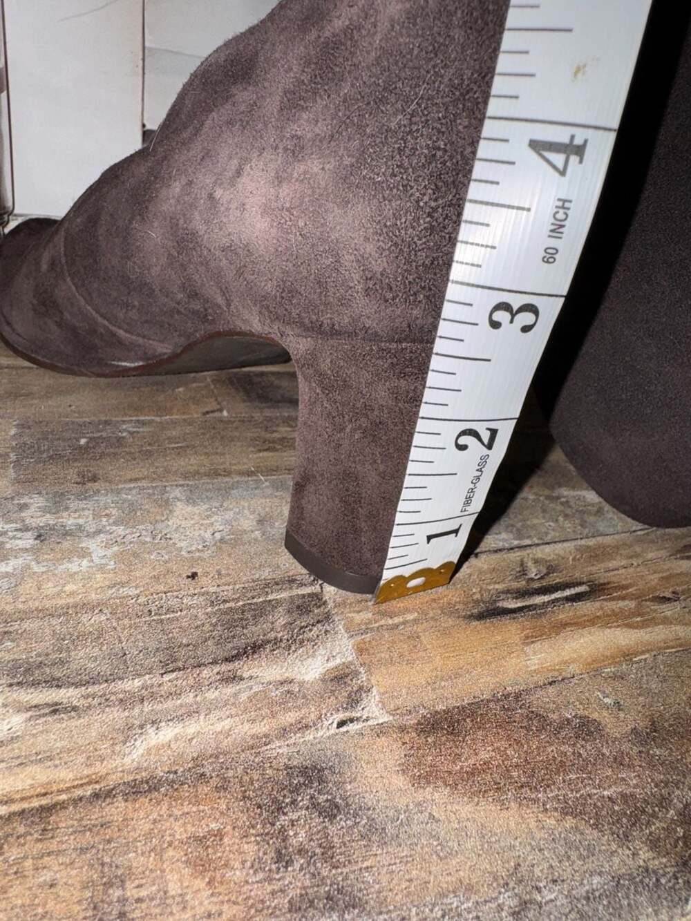 Stuart Weitzman Brown Suede Knee-High Block Heel Boots - Picture 12 of 15